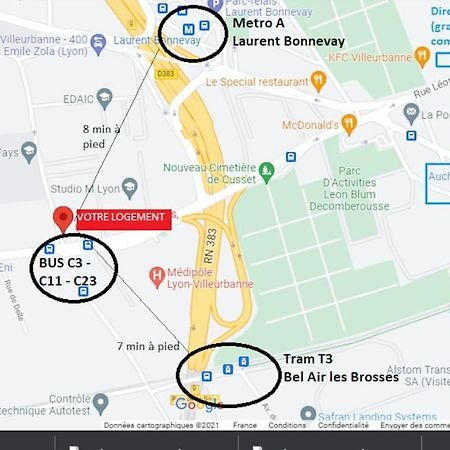 Appartement Renove Pour 6 Avec Parking Віллербанн Екстер'єр фото